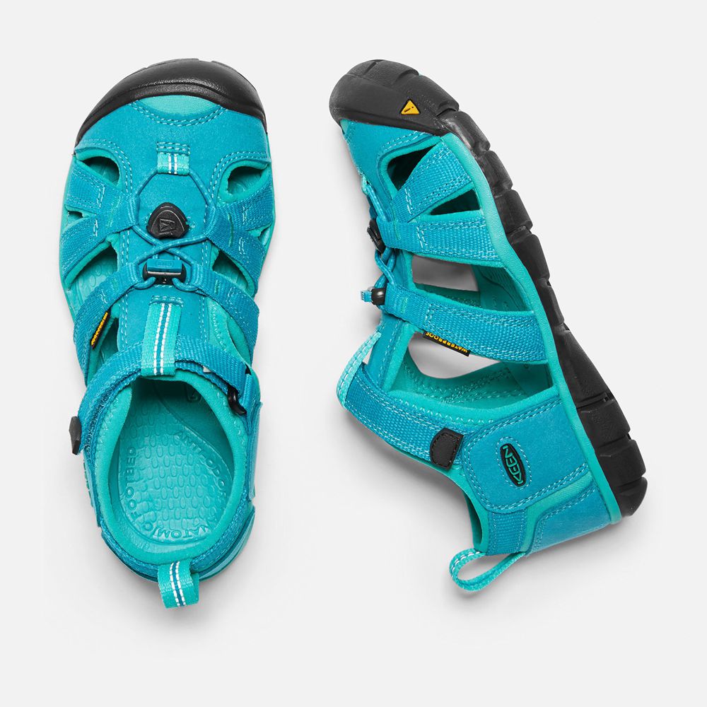 Sandalias Keen Mexico Azules - Niños Seacamp Ii Cnx - GH4531987